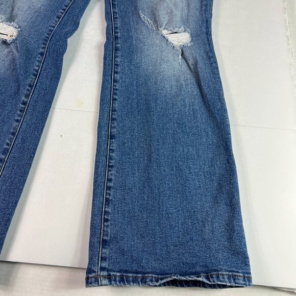 Kut From The Kloth Jeans Women's 31x30* Nadia Flare High Rise Blue Denim Tag 8 - Picture 5 of 16